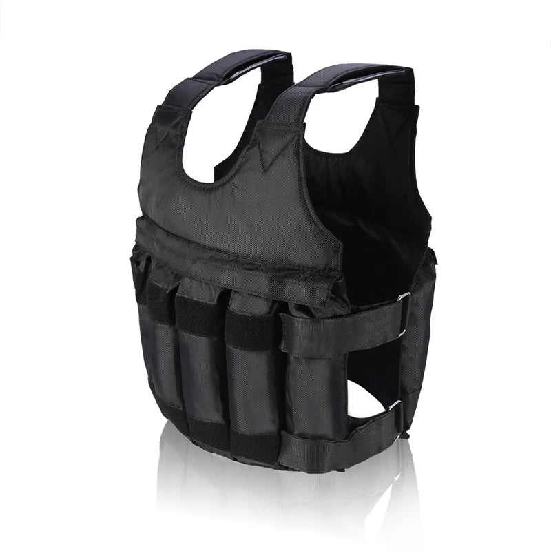 15-50Kg Adjustable Weight Vest Weighted Fitness Training Set with Steel Plate Weighted Bracelet Ankle Bodybuilding Accessories